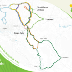 Karta biciklističkih ruta zelina